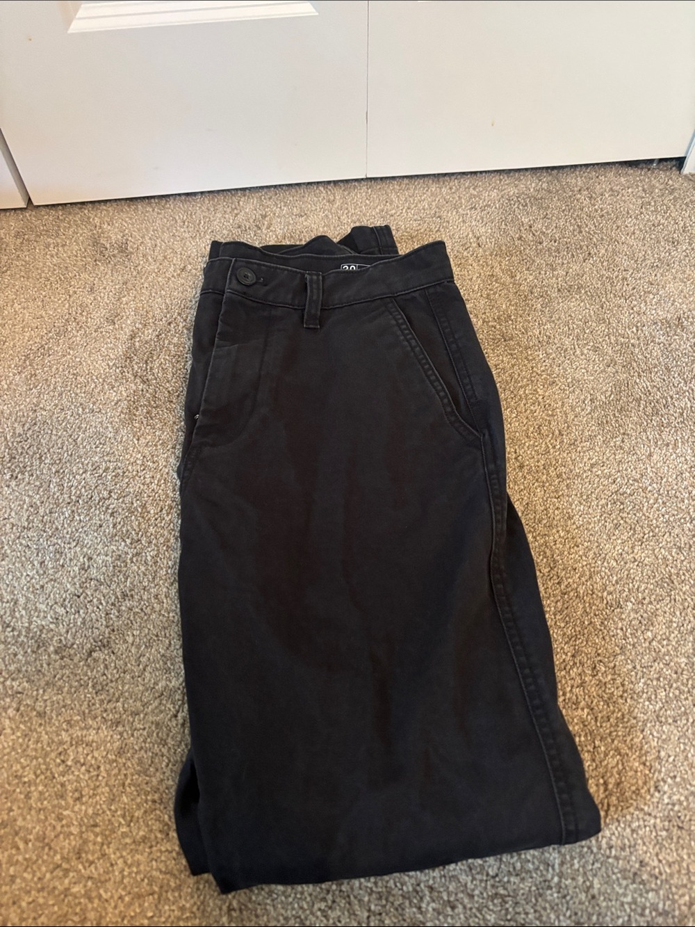 GAP Men's Black Chino Pants
